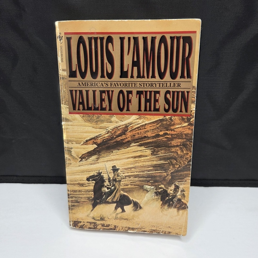 Valley of the Sun by Louis L'Amour Paperback Western Novel Bantam